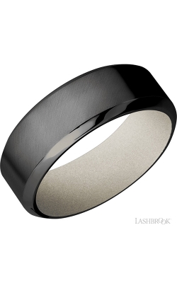Lashbrook Zirconium Wedding Band Z8HB product image