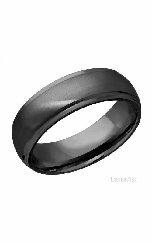 Lashbrook Zirconium Wedding band Z7DGEproduct image