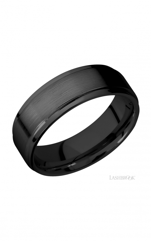 Lashbrook Zirconium Wedding band Z7FGEproduct image