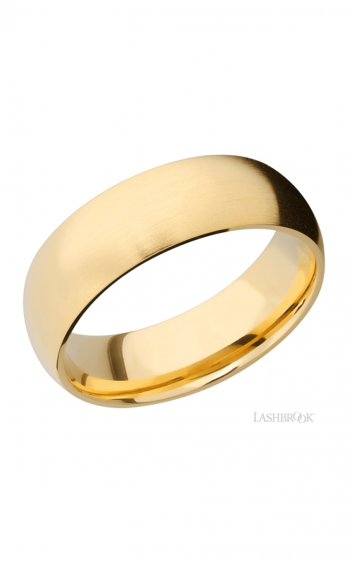 Lashbrook Precious Metals Wedding band 14KY7D-P Lashbrook Precious Metals Wedding band 14KY7D-Pproduct image