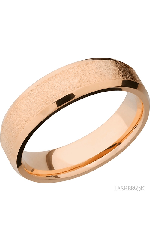 Lashbrook Precious Metals Wedding band 14KR6B-P Lashbrook Precious Metals Wedding band 14KR6B-Pproduct image
