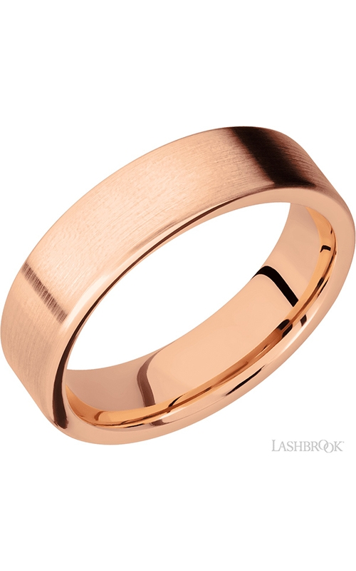 Lashbrook Precious Metals Wedding band 14KR6FR-Pproduct image