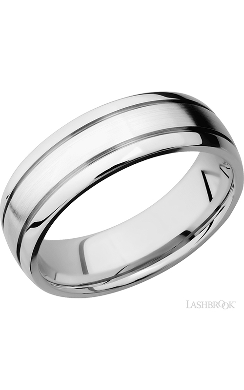Lashbrook Precious Metals Wedding band 14KW7D2.5-P Lashbrook Precious Metals Wedding band 14KW7D2.5-Pproduct image