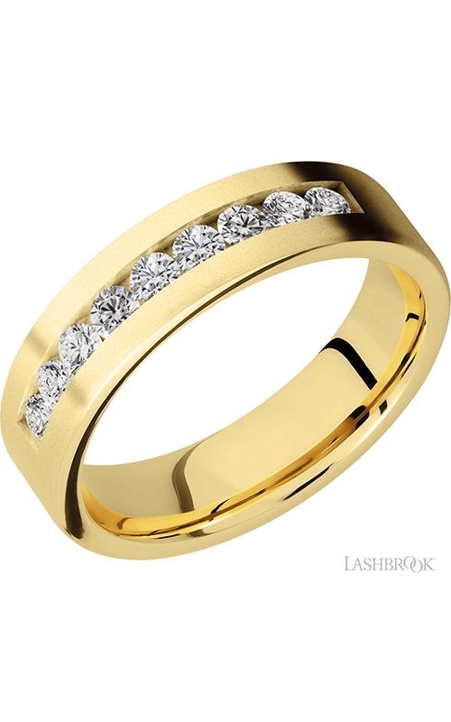 Lashbrook Precious Metals Wedding band 14KY6FDIA9X.07CH-Pproduct image