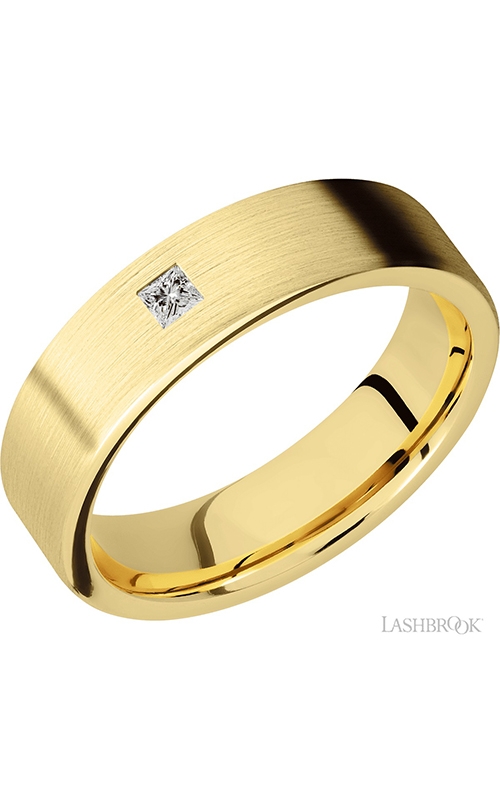 Lashbrook Precious Metals Wedding band 14KY6FPRINDIA.10Fproduct image