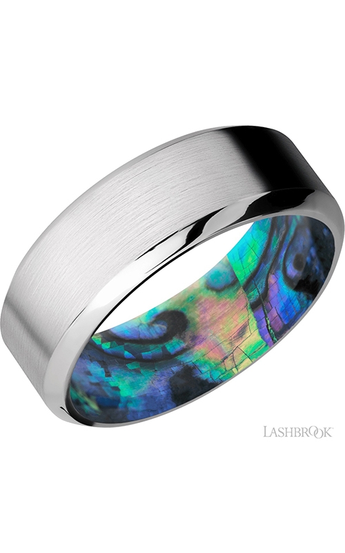 Lashbrook Shell Wedding band ABALONESLEEVECC8HBproduct image