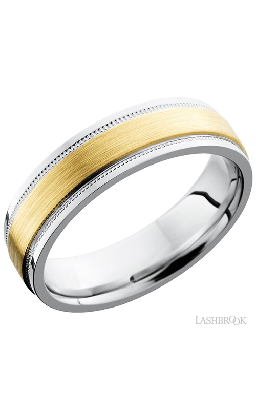 Lashbrook Precious Metals Wedding band CC6FGEW2UMIL13C/14KY Lashbrook Precious Metals Wedding band CC6FGEW2UMIL13C/14KYproduct image