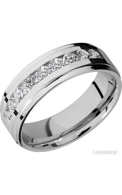 Lashbrook Cobalt Chrome Wedding band CC7FGEDIA9X.10CHproduct image