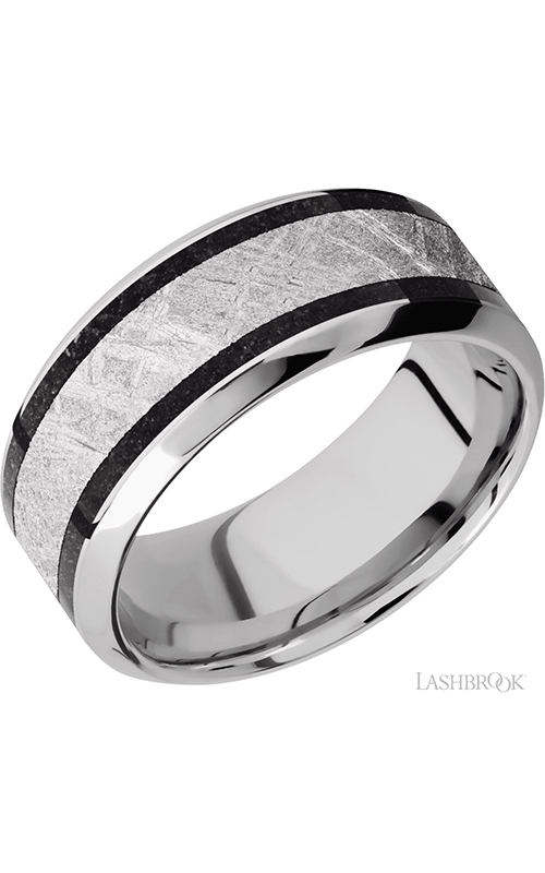 Lashbrook Meteorite Wedding band CC9HB16/MOSAIC14/METEORITEproduct image