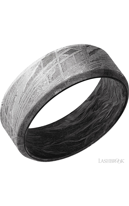 Lashbrook Carbon Fiber Wedding band FORGEDCFSLEEVEMET8Bproduct image