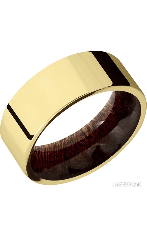 Lashbrook Hardwood Collection Wedding band HWSLEEVE14KY8FRproduct image