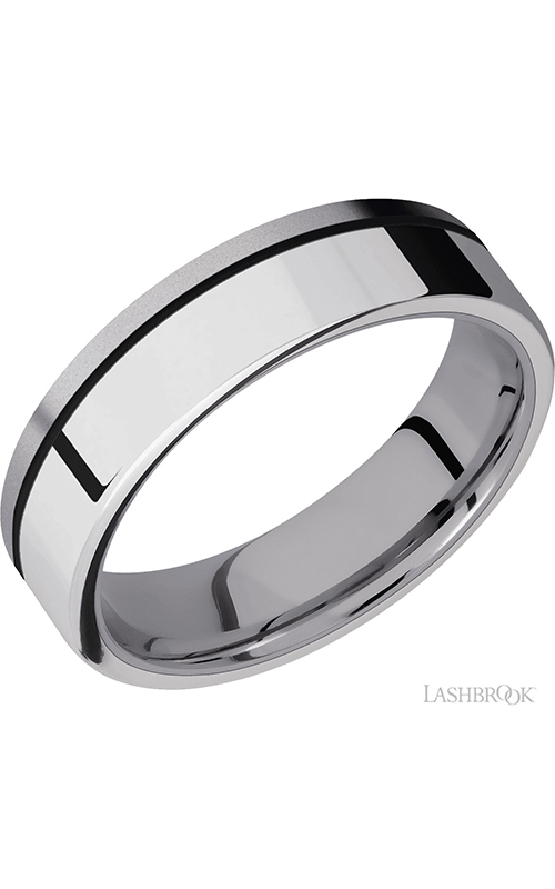 Lashbrook Precious Metals Wedding band TA6F14OCE/SS/MGAproduct image