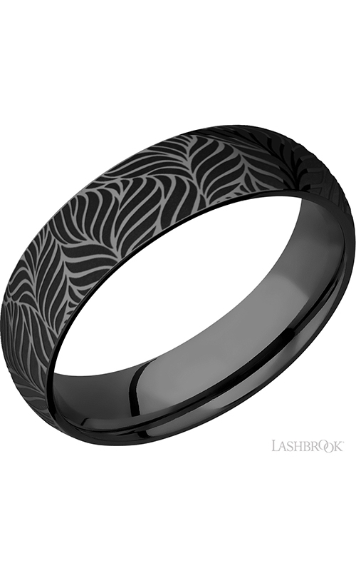 Lashbrook Zirconium Wedding band Z6D/LCVTWISTEDLEAF/Aproduct image