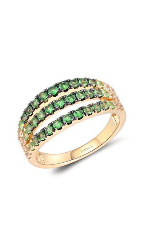 Gemstone Used Levian Rings Le Vian 14ct Yellow Gold Emerald