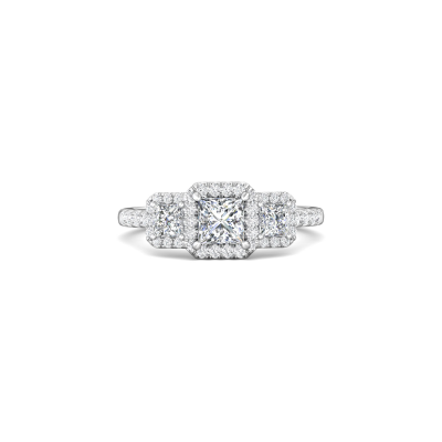 Martin Flyer Flyer Fit Engagement Ring DERT03PCZ-F-4.5PC