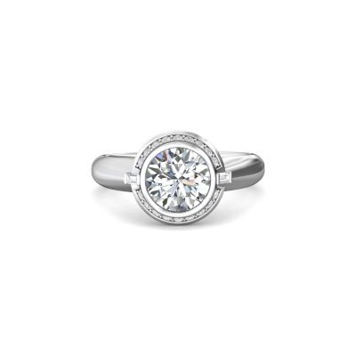 Martin Flyer Flyer Fit Engagement Ring VS15PL-F-8.0RD