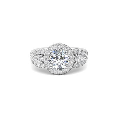 Martin Flyer Flyer Fit Engagement Ring VT02PSPL-F-8.0RD