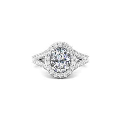 Martin Flyer Flyer Fit Engagement Ring DERMH40SOVRPL-F-9X7OV