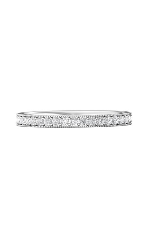 Martin Flyer Micropave Bead Set Wedding Band DWBM1PL-.35-F