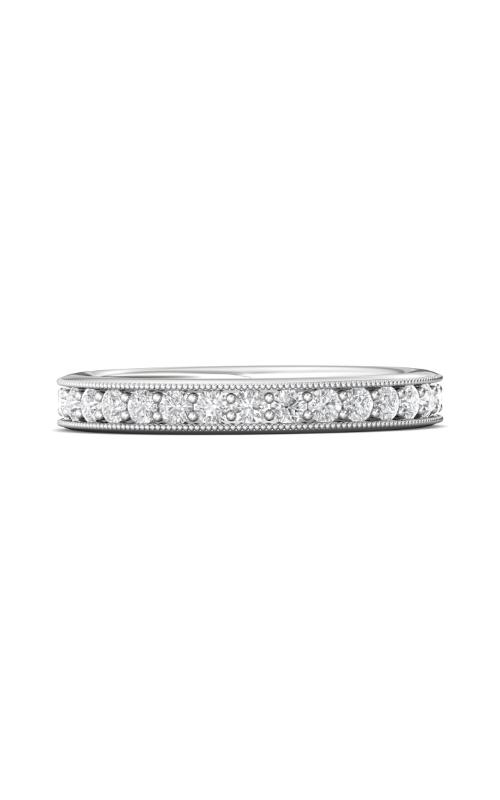 Martin Flyer Micropave Bead Set Wedding Band DWBM1PL-.50-F