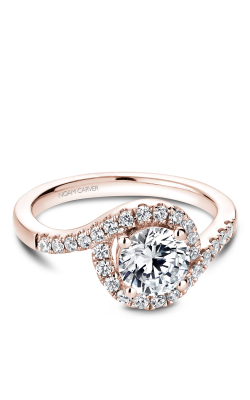 Noam Carver Halo Engagement Ring B186-01RA product image