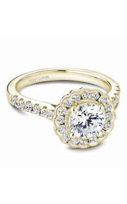 Noam Carver Engagement ring Floral B150-01YA product image