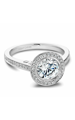 Noam Carver Engagement ring Halo B016-01A product image