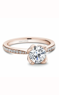 Noam Carver Engagement ring Floral B019-01RA product image