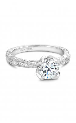 Noam Carver Engagement ring Floral B019-02EA product image
