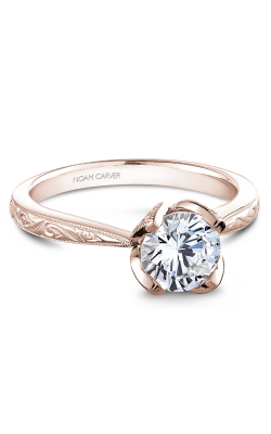 Noam Carver Engagement ring Floral B019-03REA product image