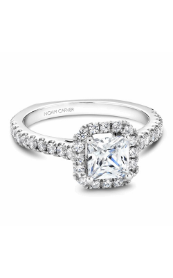 Noam Carver Halo Engagement Ring B034-02A product image