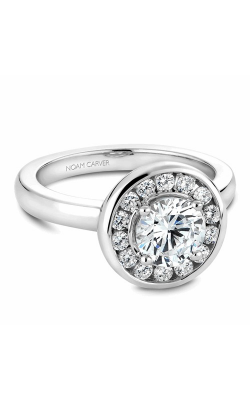 Noam Carver Engagement ring Halo B037-02A product image