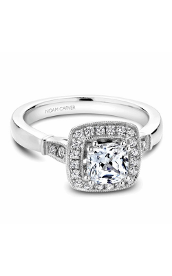 Noam Carver Engagement ring Halo B067-01A product image