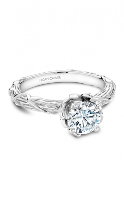 Noam Carver Floral Engagement Ring B081-01A product image