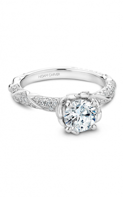 Noam Carver Engagement ring Floral B081-02A product image