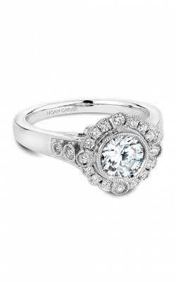 Noam Carver Engagement ring Floral B091-01A product image
