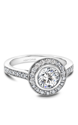Noam Carver Engagement ring Halo B153-01A product image