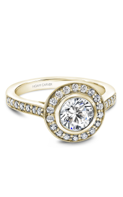 Noam Carver Engagement ring Halo B153-01YA product image