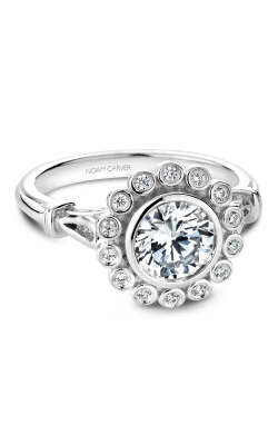 Noam Carver Engagement ring Floral B170-01A product image