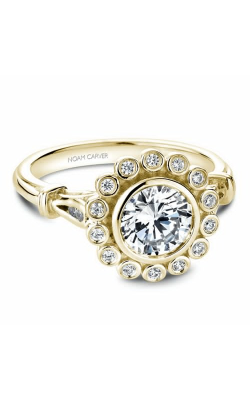 Noam Carver Floral Engagement Ring B170-01YA product image
