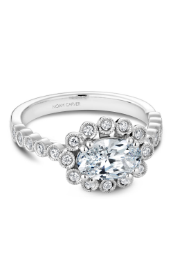 Noam Carver Engagement ring Floral B221-01A product image