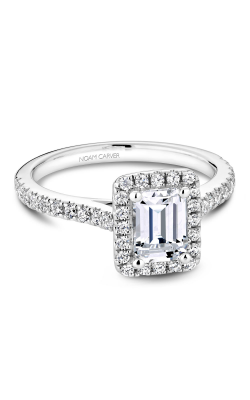 Noam Carver Engagement ring Halo R050-04A product image