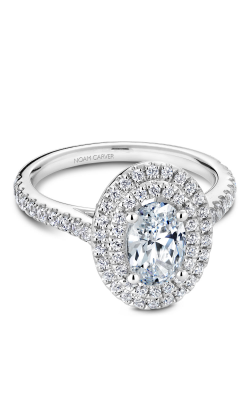 Noam Carver Engagement ring Halo R051-02A product image
