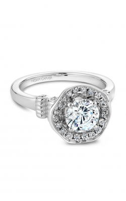 Noam Carver Engagement ring Floral B014-01A product image