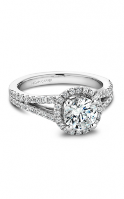 Noam Carver Engagement ring Halo B015-02A product image