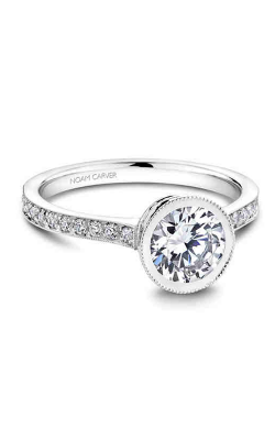 Noam Carver Bezel Engagement ring B025-02A product image
