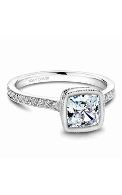 Noam Carver Bezel Engagement Ring B026-02A product image