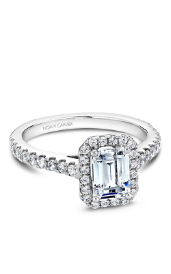 Noam Carver Engagement ring Halo B034-01A product image