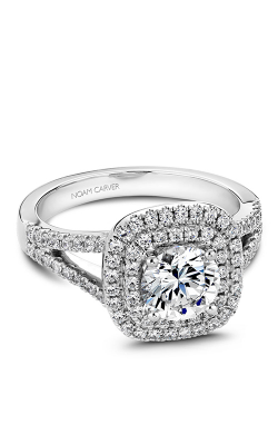 Noam Carver Halo Engagement Ring B035-01A product image