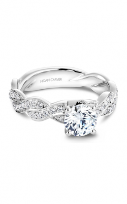 Noam Carver Twist Band Engagement ring B059-01A product image